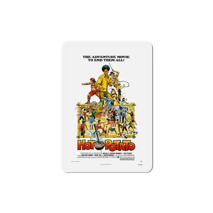 Hot Potato 1976 Movie Poster Refrigerator Magnet - The Sticker Space