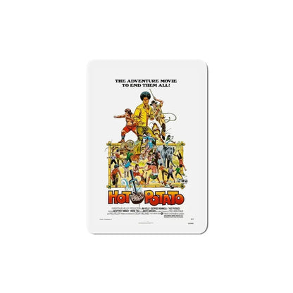Hot Potato 1976 Movie Poster Refrigerator Magnet - The Sticker Space