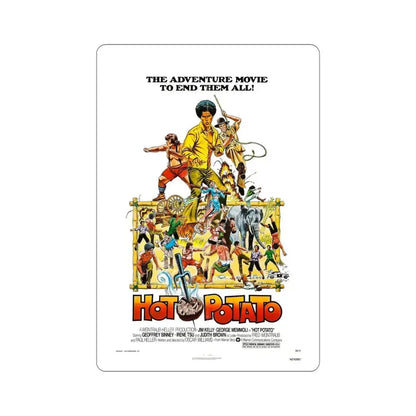 Hot Potato 1976 Movie Poster STICKER Vinyl Die-Cut Decal 5 Inch - The Sticker Space