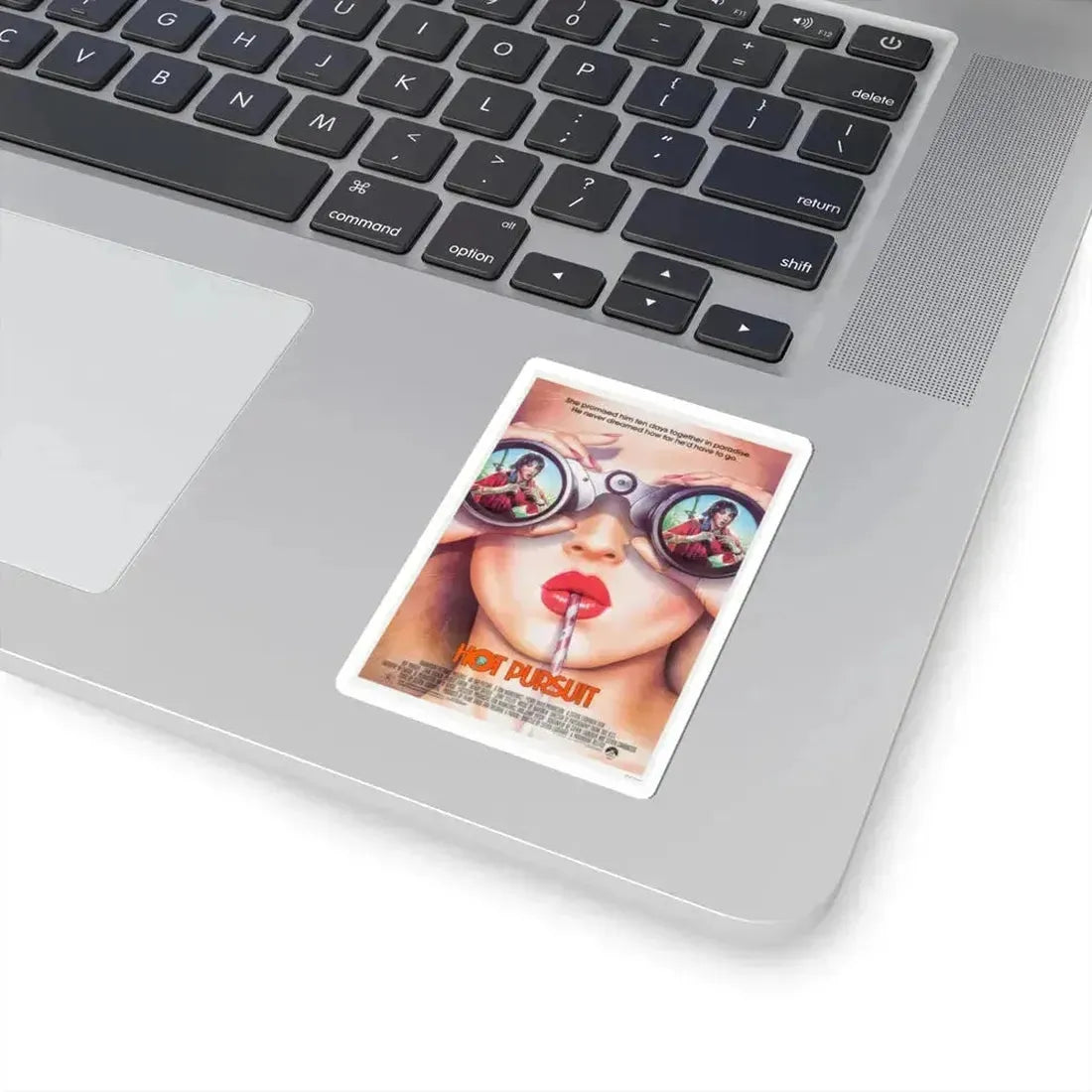 Hot Pursuit 1987 Movie Poster - STICKER Vinyl Kiss-Cut Decal - The Sticker Space