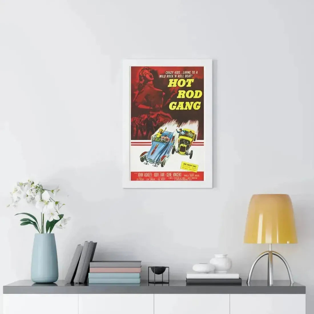 HOT ROD GANG 1958 - Framed Movie Poster - The Sticker Space