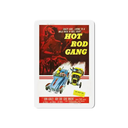 HOT ROD GANG 1958 Movie Poster - Refrigerator Magnet - The Sticker Space