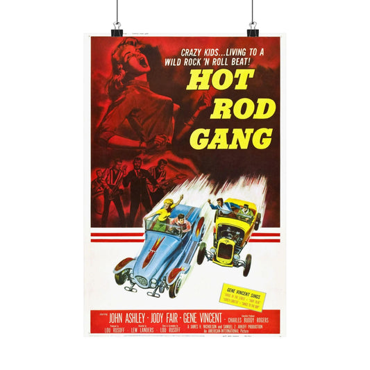 HOT ROD GANG 1958 - Paper Movie Poster-12″ x 18″-The Sticker Space