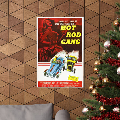 HOT ROD GANG 1958 - Paper Movie Poster-The Sticker Space