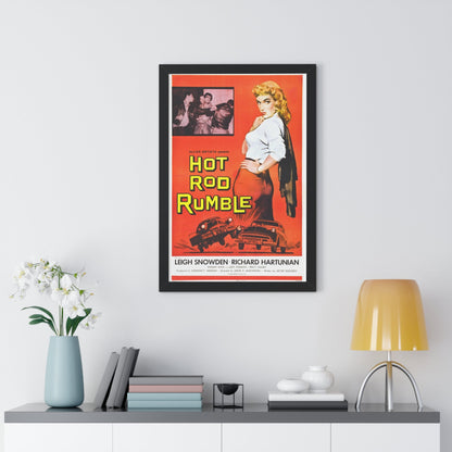 HOT ROD RUMBLE 1957 - Framed Movie Poster-The Sticker Space