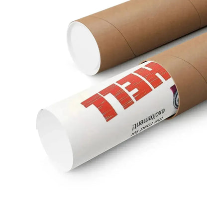 HOT RODS TO HELL 1966 - Paper Movie Poster - The Sticker Space