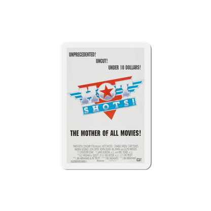 Hot Shots 1991 Movie Poster Refrigerator Magnet - The Sticker Space