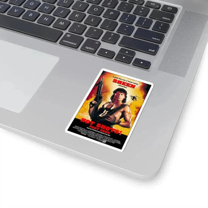 Hot Shots Part Deux 1993 Movie Poster - STICKER Vinyl Kiss-Cut Decal - The Sticker Space