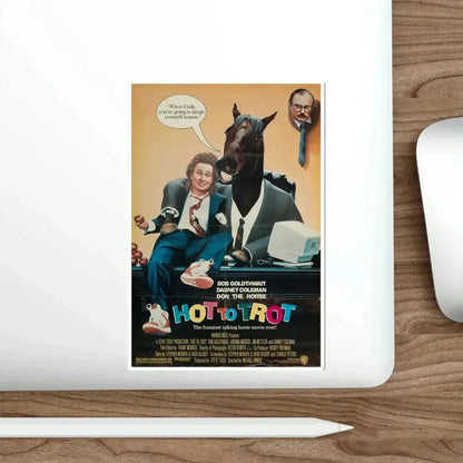 Hot to Trot 1988 Movie Poster STICKER Vinyl Die-Cut Decal - The Sticker Space