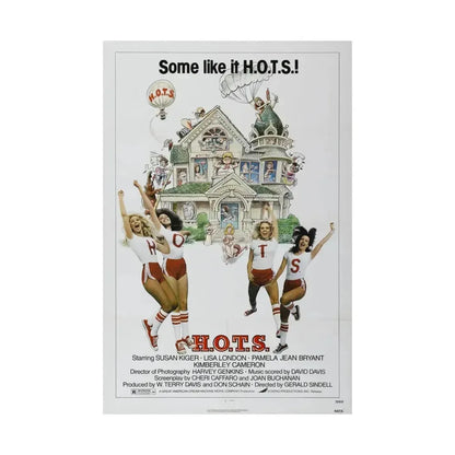 H.O.T.S. 1979 - Paper Movie Poster - The Sticker Space