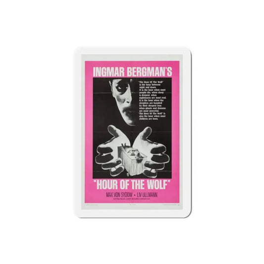 Hour of the Wolf 1968 Movie Poster Refrigerator Magnet 2 Inch - The Sticker Space