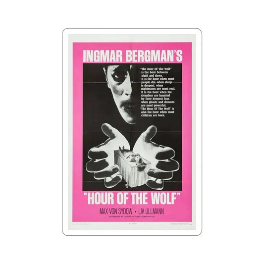 Hour of the Wolf 1968 Movie Poster STICKER Vinyl Die-Cut Decal 5 Inch - The Sticker Space