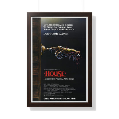 HOUSE 1985 - Framed Movie Poster-20" x 30"-The Sticker Space