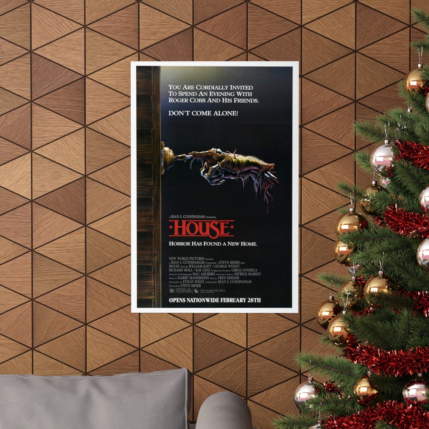 HOUSE 1985 - Paper Movie Poster-The Sticker Space