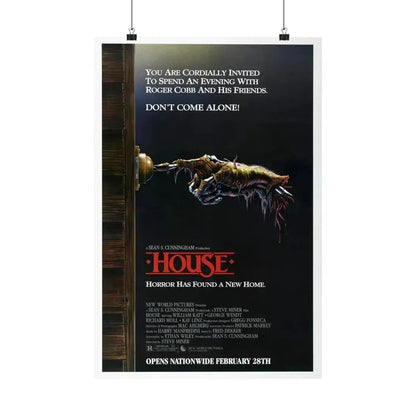 HOUSE 1985 - Paper Movie Poster - The Sticker Space