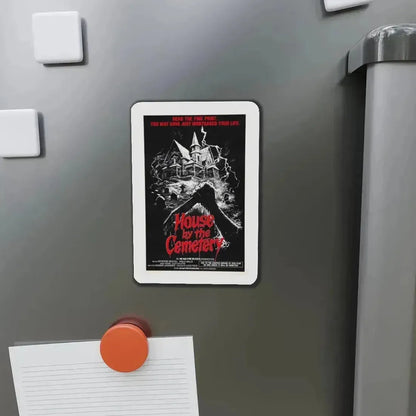 HOUSE BY THE CEMETERY 1981 Movie Poster - Refrigerator Magnet - The Sticker Space