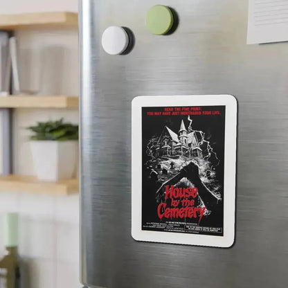 HOUSE BY THE CEMETERY 1981 Movie Poster - Refrigerator Magnet - The Sticker Space