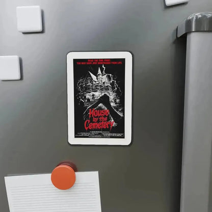 HOUSE BY THE CEMETERY 1981 Movie Poster - Refrigerator Magnet - The Sticker Space