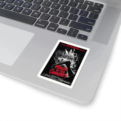 HOUSE BY THE CEMETERY 1981 Movie Poster - STICKER Vinyl Kiss-Cut Decal - The Sticker Space