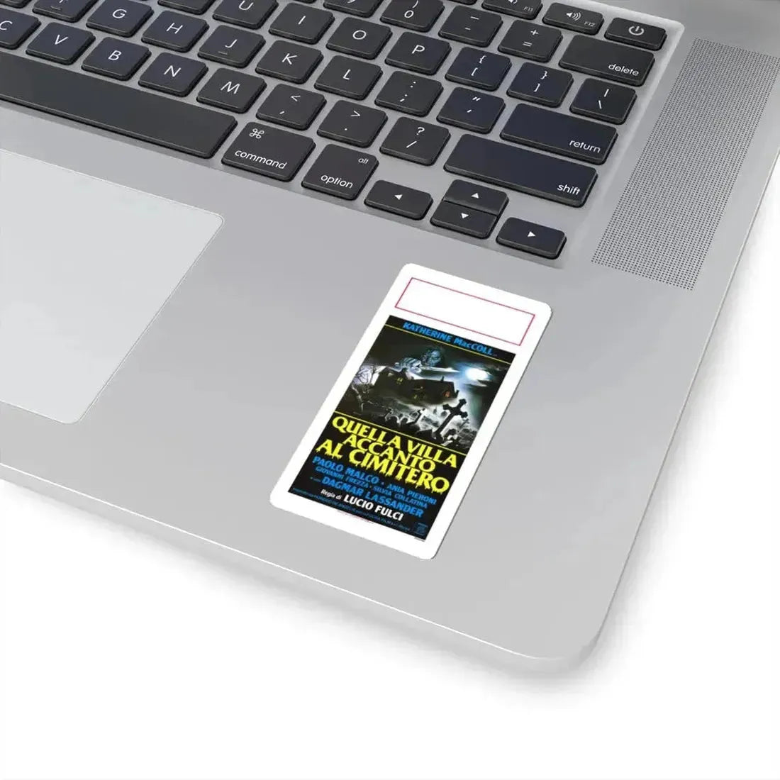 HOUSE BY THE CEMETERY (ITALIAN) 1981 Movie Poster - STICKER Vinyl Kiss-Cut Decal - The Sticker Space