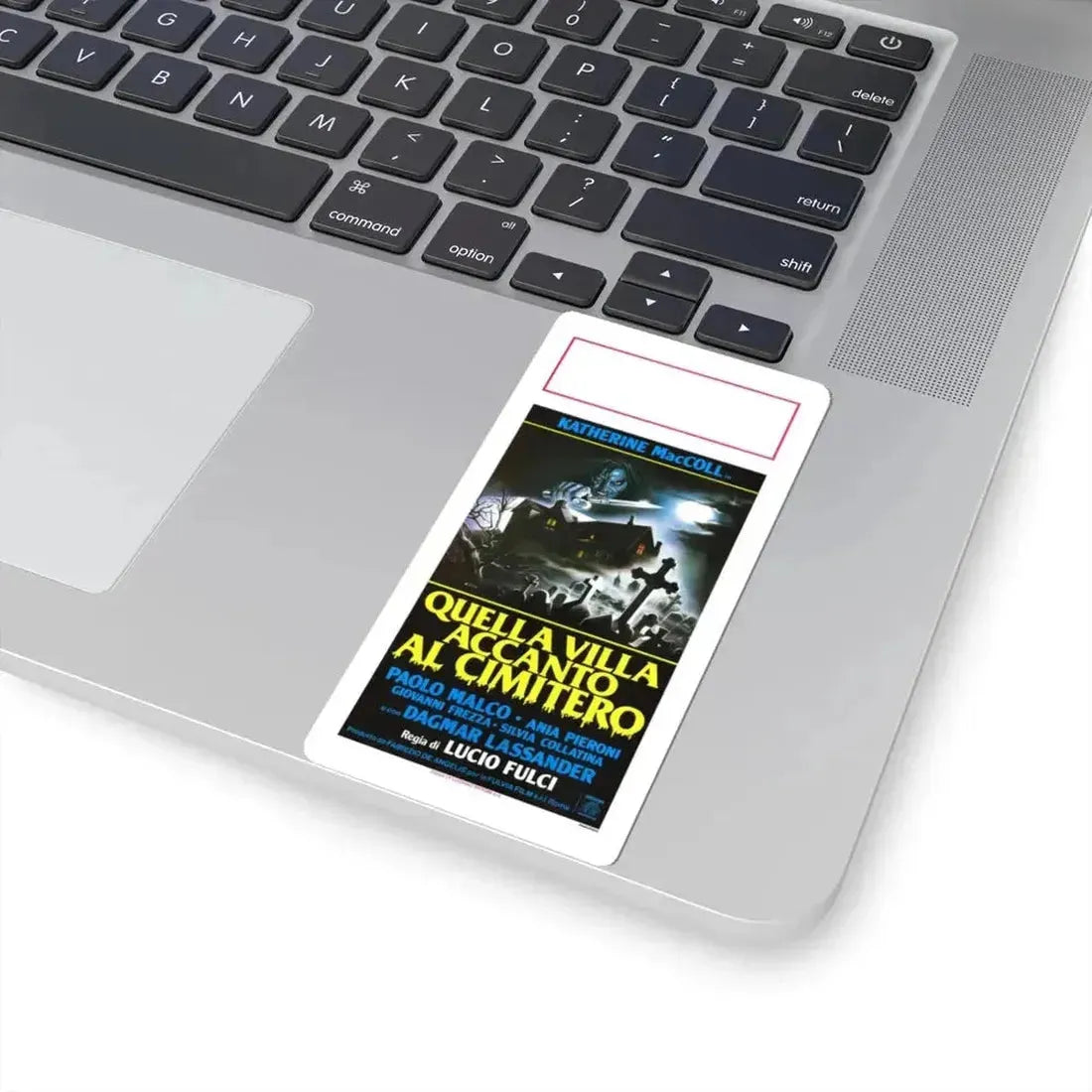 HOUSE BY THE CEMETERY (ITALIAN) 1981 Movie Poster - STICKER Vinyl Kiss-Cut Decal - The Sticker Space