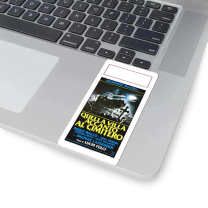 HOUSE BY THE CEMETERY (ITALIAN) 1981 Movie Poster - STICKER Vinyl Kiss-Cut Decal - The Sticker Space