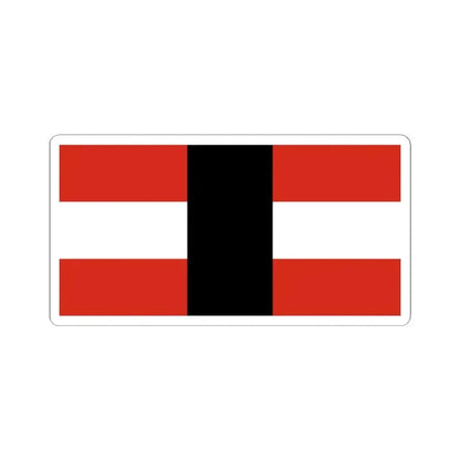 House flag of Canada Steamship Lines Ltd 1951 (Canada) STICKER Vinyl Kiss-Cut Decal 2 Inch White - The Sticker Space