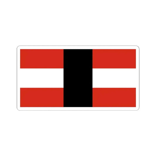 House flag of Canada Steamship Lines Ltd 1951 (Canada) STICKER Vinyl Kiss-Cut Decal 2 Inch White - The Sticker Space