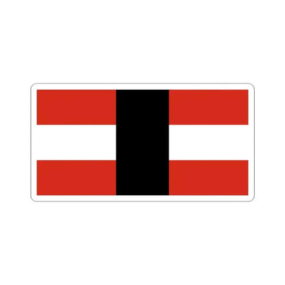 House flag of Canada Steamship Lines Ltd 1951 (Canada) STICKER Vinyl Kiss-Cut Decal 3 Inch White - The Sticker Space