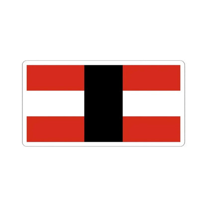 House flag of Canada Steamship Lines Ltd 1951 (Canada) STICKER Vinyl Kiss-Cut Decal 4 Inch White - The Sticker Space