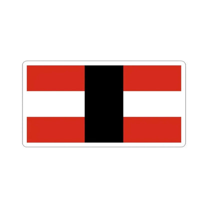 House flag of Canada Steamship Lines Ltd 1951 (Canada) STICKER Vinyl Kiss-Cut Decal 6 Inch White - The Sticker Space