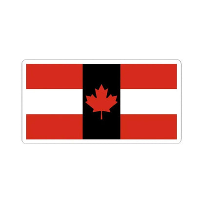 House flag of Canada Steamship Lines Ltd (Canada) STICKER Vinyl Kiss-Cut Decal 2 Inch White - The Sticker Space
