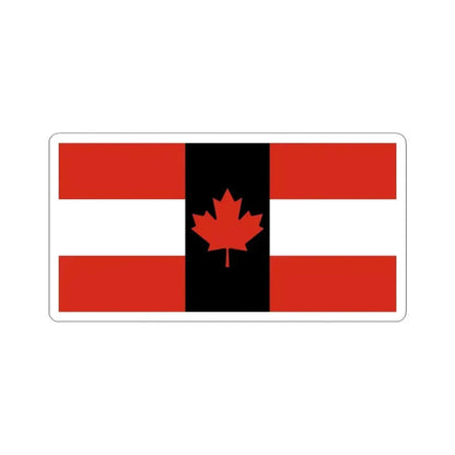 House flag of Canada Steamship Lines Ltd (Canada) STICKER Vinyl Kiss-Cut Decal 3 Inch White - The Sticker Space