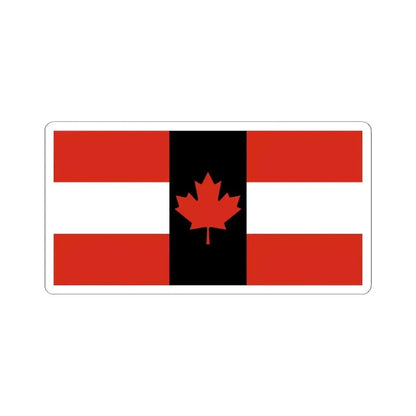 House flag of Canada Steamship Lines Ltd (Canada) STICKER Vinyl Kiss-Cut Decal 4 Inch White - The Sticker Space