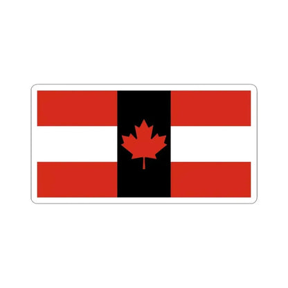 House flag of Canada Steamship Lines Ltd (Canada) STICKER Vinyl Kiss-Cut Decal 6 Inch White - The Sticker Space