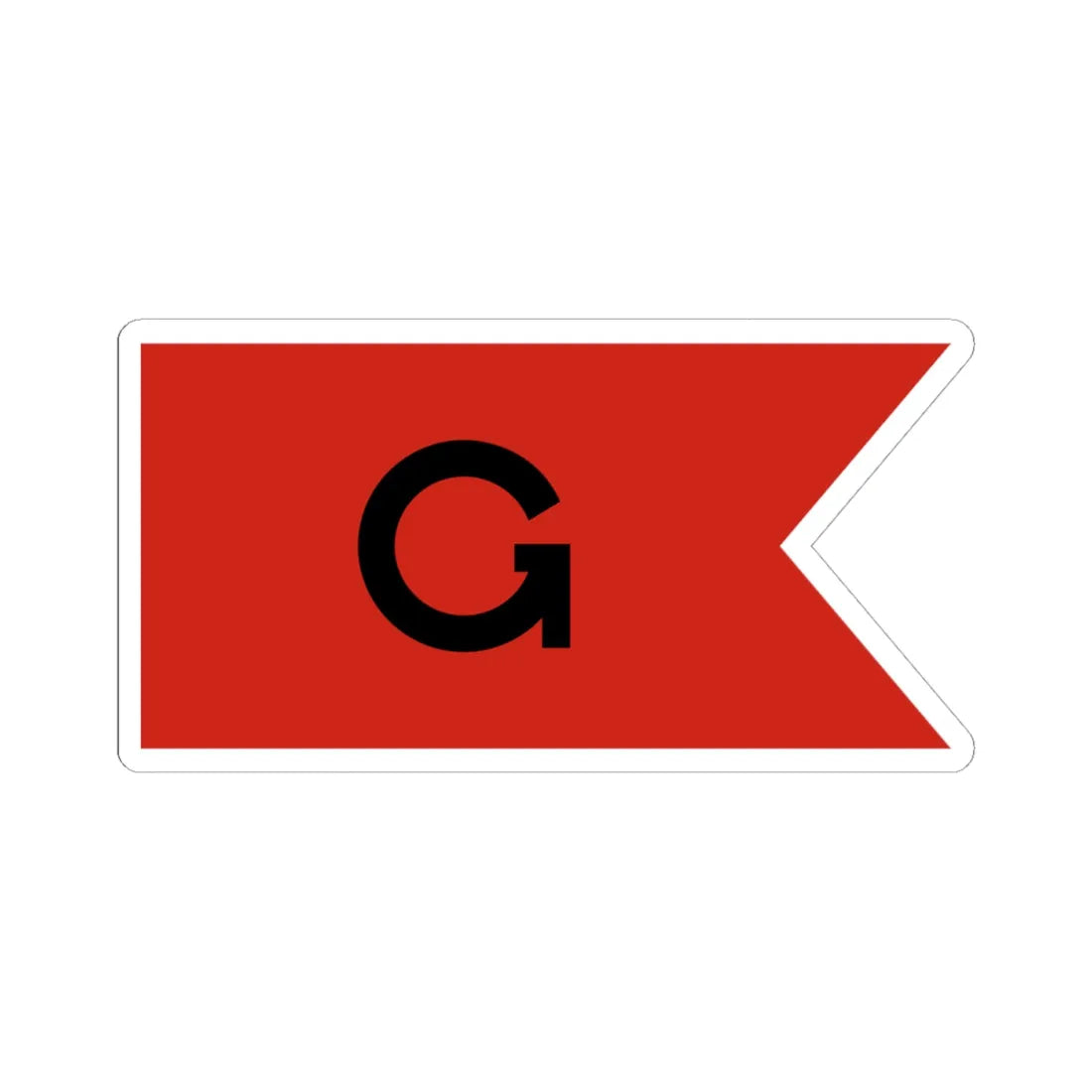 House flag of Guinness (Ireland) STICKER Vinyl Kiss-Cut Decal 4 Inch White - The Sticker Space