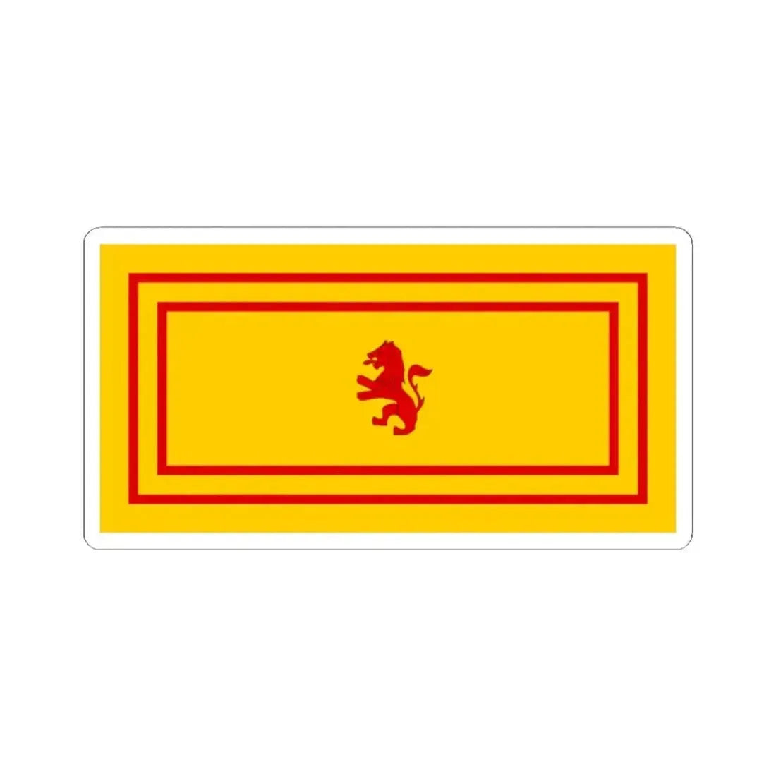 House flag of McIlwraith McEacharn  Co (Australia) STICKER Vinyl Kiss-Cut Decal 2 Inch White - The Sticker Space