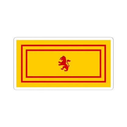 House flag of McIlwraith McEacharn  Co (Australia) STICKER Vinyl Kiss-Cut Decal 2 Inch White - The Sticker Space