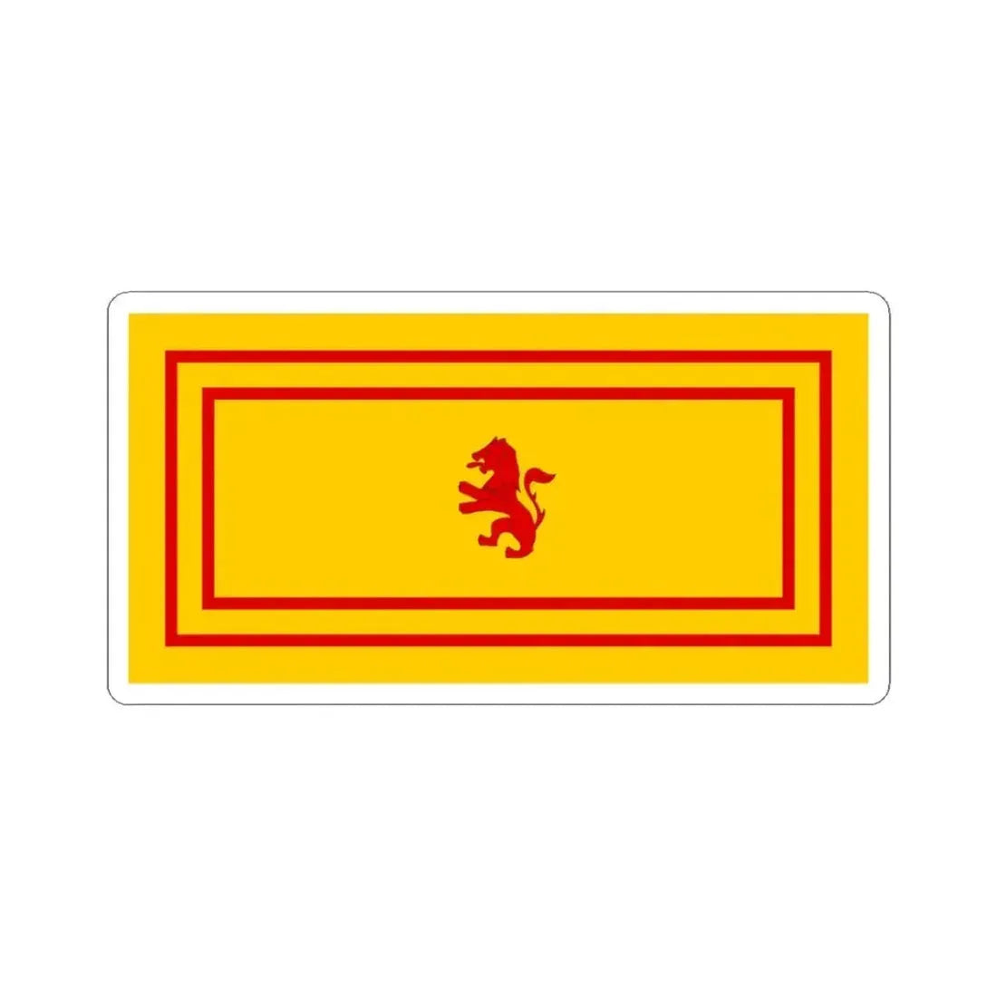 House flag of McIlwraith McEacharn  Co (Australia) STICKER Vinyl Kiss-Cut Decal 3 Inch White - The Sticker Space