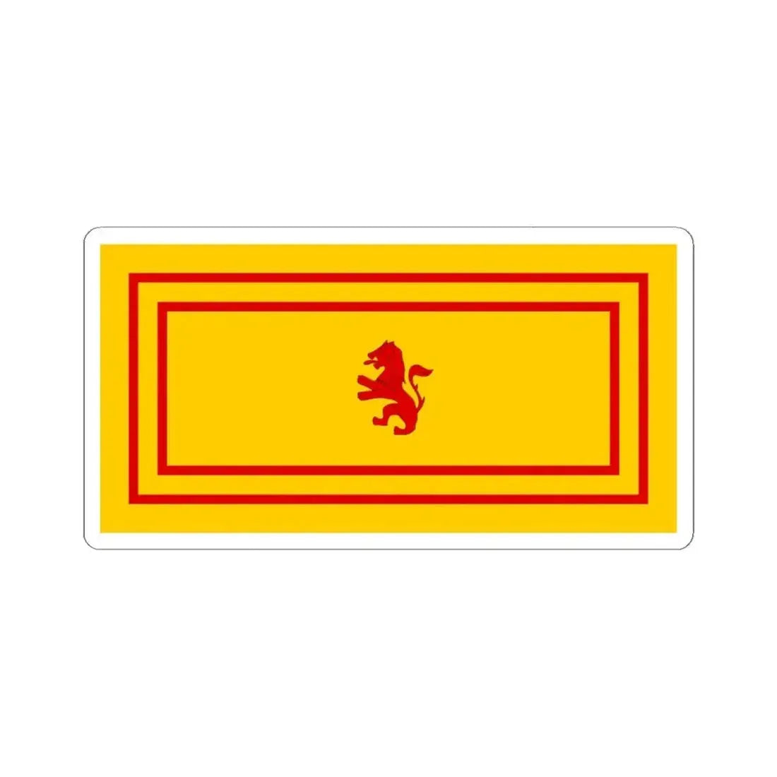 House flag of McIlwraith McEacharn  Co (Australia) STICKER Vinyl Kiss-Cut Decal 4 Inch White - The Sticker Space