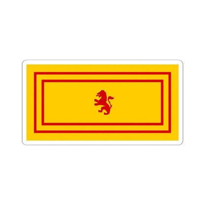 House flag of McIlwraith McEacharn  Co (Australia) STICKER Vinyl Kiss-Cut Decal 4 Inch White - The Sticker Space