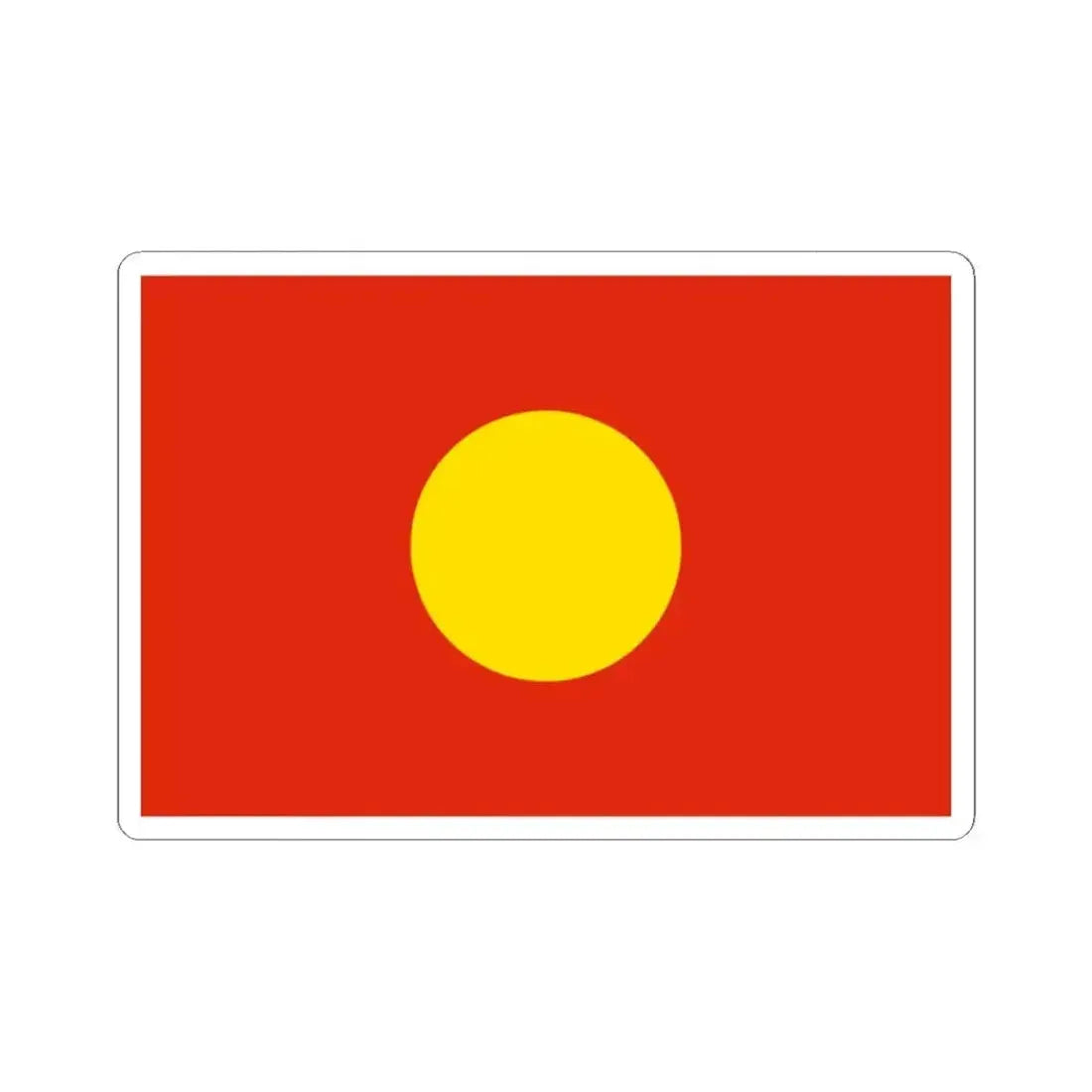 House Flag of the China Merchants Group 1873 - 1942 (China) STICKER Vinyl Kiss-Cut Decal 2 Inch White - The Sticker Space