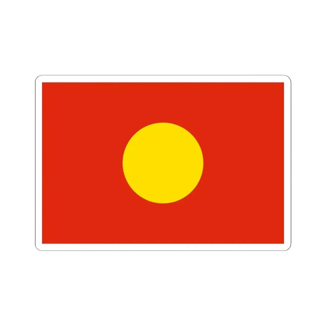 House Flag of the China Merchants Group 1873 - 1942 (China) STICKER Vinyl Kiss-Cut Decal 6 Inch White - The Sticker Space