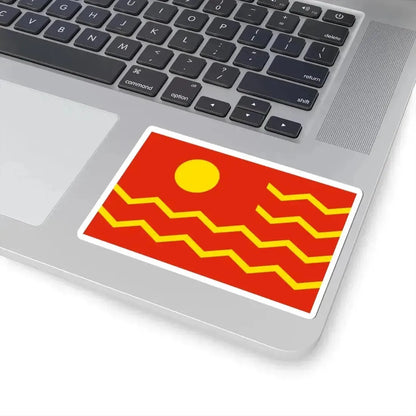 House Flag of the China Merchants Group 1942 - 1951 (China) STICKER Vinyl Kiss-Cut Decal - The Sticker Space