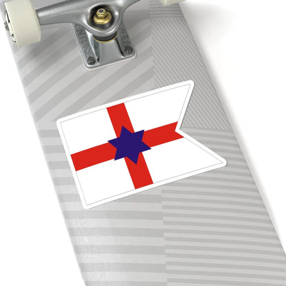 House flag of the Cork Steamship Company (Ireland) STICKER Vinyl Kiss-Cut Decal - The Sticker Space