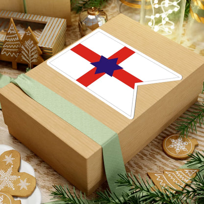 House flag of the Cork Steamship Company (Ireland) STICKER Vinyl Kiss-Cut Decal - The Sticker Space