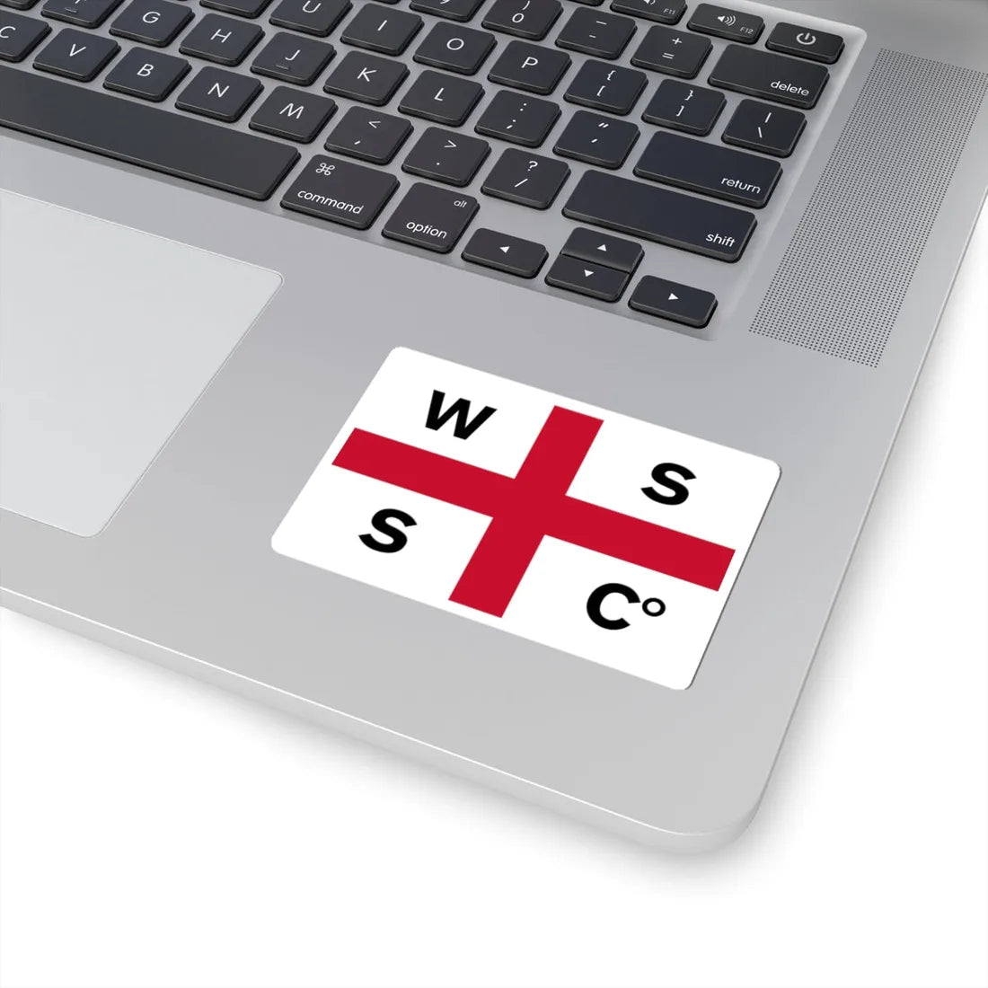 House flag of the Waterford Steamship Company (Ireland) STICKER Vinyl Kiss-Cut Decal - The Sticker Space