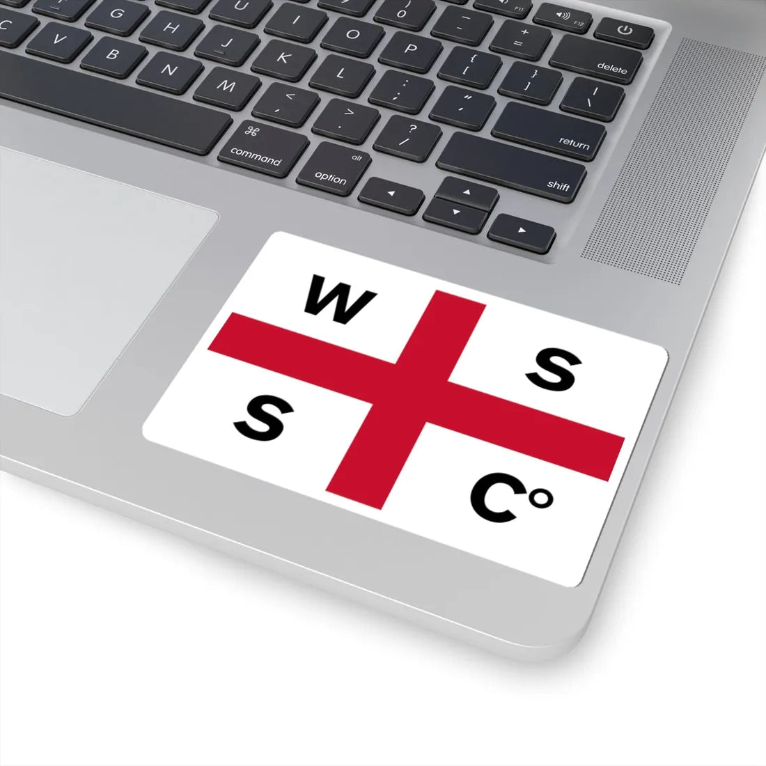 House flag of the Waterford Steamship Company (Ireland) STICKER Vinyl Kiss-Cut Decal - The Sticker Space