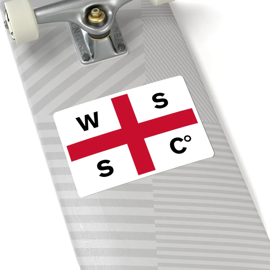 House flag of the Waterford Steamship Company (Ireland) STICKER Vinyl Kiss-Cut Decal - The Sticker Space