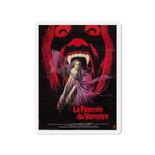 HOUSE OF DARK SHADOWS 1970 Movie Poster - Refrigerator Magnet 2 Inch Die-Cut - The Sticker Space
